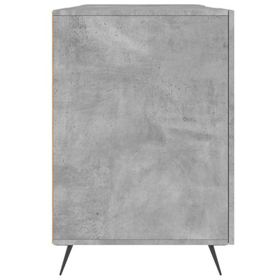 vidaXL Biurko, szarość betonu, 140x50x75 cm, materiał drewnopochodny model standard