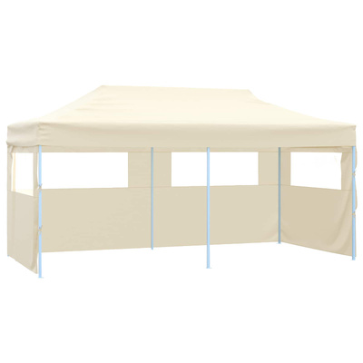 Namiot Imprezowy Kremowy 291 x 580 x 315 cm Materiał Oxford
