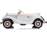 Auto Na Akumulator Mercedes Benz 540K Klasyk Premium Światła LED MP3 Biały