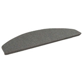 Samoprzylepne maty na schody 15 pcs Szary 80 x 28 x 3,5 cm