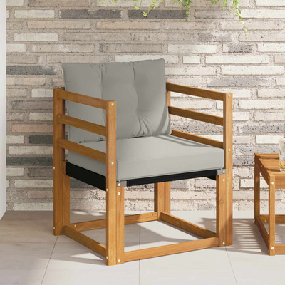 Sofa na zewnątrz Drewno akacji i tekstylen