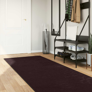 Chodnik dywanowy MARSA Antracyt 100 x 350 cm Poliester i PVC