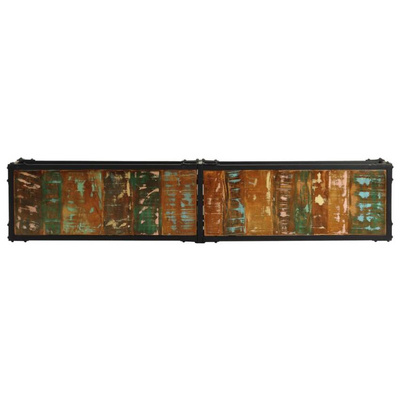 vidaXL Szafka pod TV, 150x30x41 cm, lite drewno odzyskane