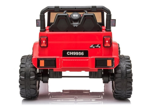 Auto Na Akumulator Dla Dzieci CH9956 Światła LED Pilot Czerwony