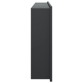 Wnęka prysznicowa, czarna matowa, 62x32x9 cm, stal nierdzewna