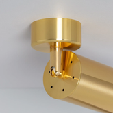 Lampa punktowa Natynkowa Nastawna złota Abruzzo Christiano 1xGU10