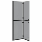Ściana prysznicowa Walk-In Czarny 110 x 6,5 x 190 cm