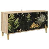 Szafka pod telewizor RHENEN 102 x 33 x 50 cm Sonoma