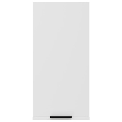 Wisząca szafka łazienkowa, biała, 32x20x67 cm