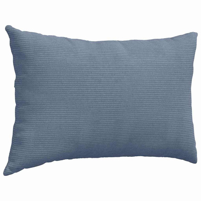 Poduszki na sofę 2 pcs Niebieski 60 x 40 cm Tkanina sztruksowa