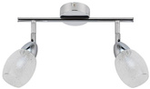 Lampa ścienna listwa 2X6W LED główka okrągła chrom RICO 92-67579