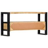 vidaXL Szafka pod TV, 100x30x50 cm, lite drewno mango