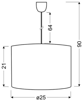 Lampa sufitowa GARDEN 31-03195 1xE27