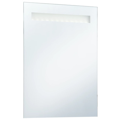 vidaXL Ścienne lustro łazienkowe z LED, 60 x 80 cm