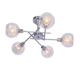Lampa sufitowa wisząca żyrandol chromowy Ozzo Candellux 35-72252
