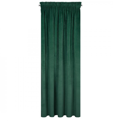 Zasłona Villa ciemnozielona 140x270