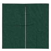 Ściana boczna namiotu na imprezy 2 pcs zielony 200 x 195 cm