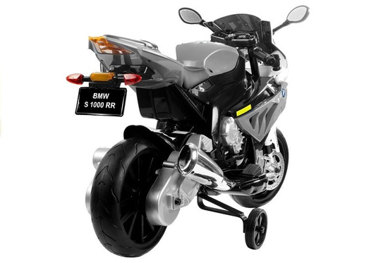 Motor Na Akumulator BMW S1000RR Dla Dzieci Srebrny Trójkołowy