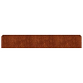 Doniczka Rusty 280x40x40 cm Stal nierdzewna