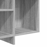 Szafka, szary dąb sonoma, 120x30x75 cm, materiał drewnopochodny