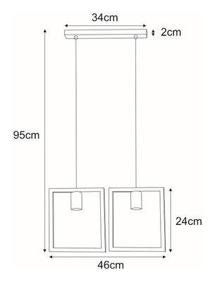 Lampa wisząca K-4032 z serii LAVAYA KAJA