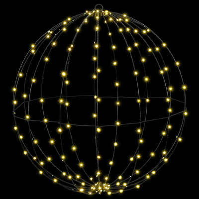 Piłka Ciepła biel 60 x 60 x 62 cm Metal 192 LED