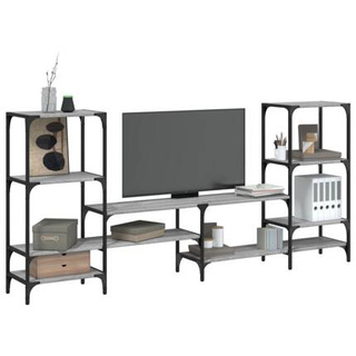 vidaXL Szafka pod TV, szary dąb sonoma, 206,5x28,5x95 cm