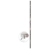 Drzwi Frontowe 98 x 208 cm PVC Biały