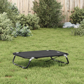 vidaXL Legowisko dla psa, antracytowe, tkanina Oxford i stal