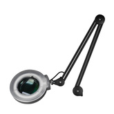 Lampa lupa led S5 + statyw led reg. natężenie światła czarna 128923