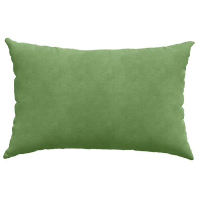 Poduszki na sofę 2 pcs jasnozielony 60 x 40 cm
