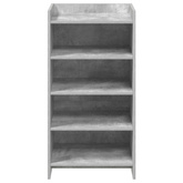 Szafka na buty z przechowywaniem Betonowy szary 48 x 36 x 92 cm