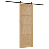 Drzwi przesuwne ORKDAL 73,5 x 211 cm Lite drewno sosnowe