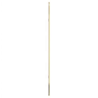 vidaXL Lustro ścienne, złote, 100x45 cm, owalne