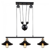Industrialna LAMPA wisząca 3xE27