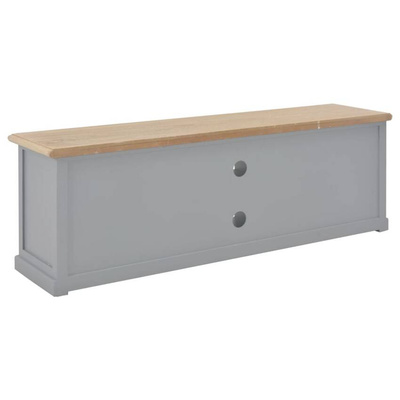 vidaXL Szafka pod TV, szara, 120 x 30 x 40 cm, drewniana