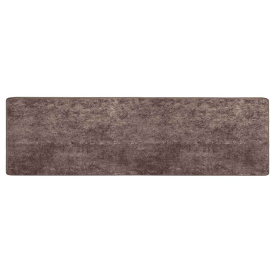 Chodnik dywanowy MARSA Szary 80 x 350 cm Poliester i PVC