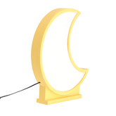 moon lampa stołowa dla dziecka led iq kids złoty
