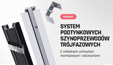 PODTYNKOWY SZYNOPRZEWÓD WPUSZCZANY 3 FAZOWY BIAŁY 1M