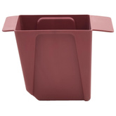 Skrzynki na kwiaty do palet euro 12 pcs brązowy 14 x 9 x 9,5 cm