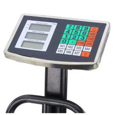Waga Elektroniczna LCD Platformowa Magazynowa Dokładność do 20g 150kg