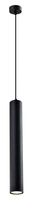 Lampa tuba wisząca czarna 40cm 1xGU10 Tubo31-78551