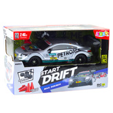 Samochód Wyścigowy Auto Do Driftu RC Srebrne 30km/h 1:16