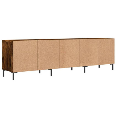 Szafka pod TV, przydymiony dąb, 150x30x44,5 cm vidaXL