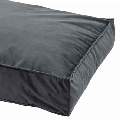 Madison Legowisko dla psa Velvet, 80x55x15 cm, szare