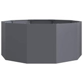 Donica Antracyt 120 x 120 x 50 cm Stal