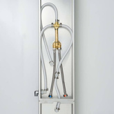 SCHÜTTE Panel prysznicowy TAHITI z baterią jednouchwytową, stal
