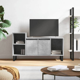 vidaXL Szafka pod TV, szarość betonu, 100x35x55 cm model standard