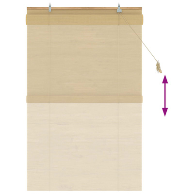 Roleta naturalny 100 x 160 cm Bambus