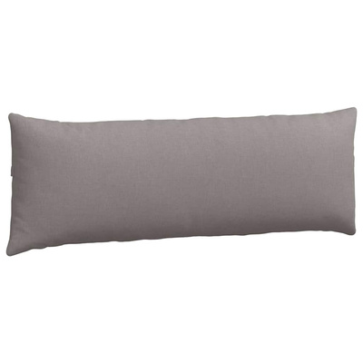 Poduszki na sofę 2 pcs Ciemnoszary 120 x 40 cm tkanina